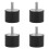 4x Anti-Vibrations-Gummi-Mount (VE40*30 M8*23) 1