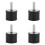 4x Anti-Vibrations-Gummi-Mount (VE25*20 M6*18) 1