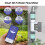 Wi-Fi-Wasserzähler 4 Modi Echtzeit-Tracking Smart-Anzeige 5