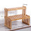 Bamboo Plant Shelf Countertop Flower Pot Stand Multi-Function Rack 2