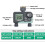 Zweiausgang LCD-Gartenbewässerungscontroller Auto-Wassertimer 4