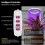 LED-Wachstumslicht Vollspektrum 20 LEDs 5 Stufen USB Timer 5