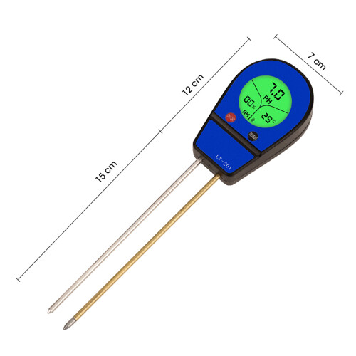 3-in-1-Boden-pH-Feuchtigkeits-Temperatur-Messgerät 2