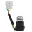 Ignition Key Switch with 2 Keys for 178F/186F Diesel Engine Tiller 2