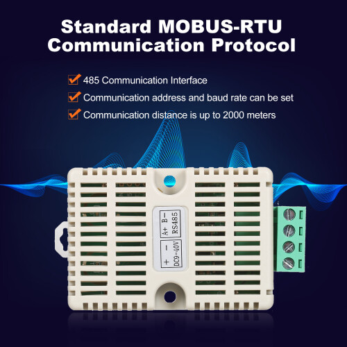 RS485 Modbus Temp-/Feuchtigkeitssensor WTR10-E 2