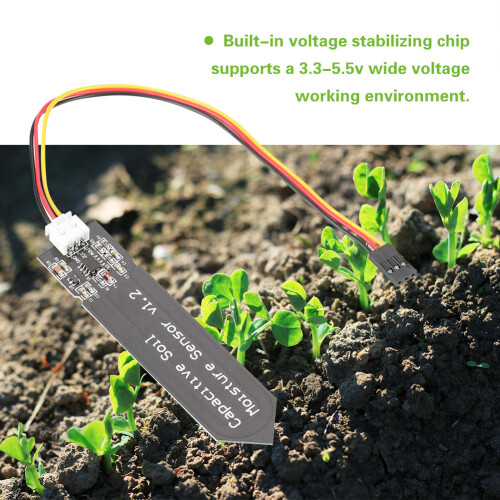 Kapazitiver Bodenfeuchtesensor korrosionsfest mit Kabel 2