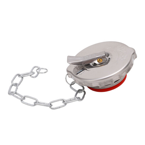 (Red Large) Dieseltankdeckel Aluminium rot groß 2