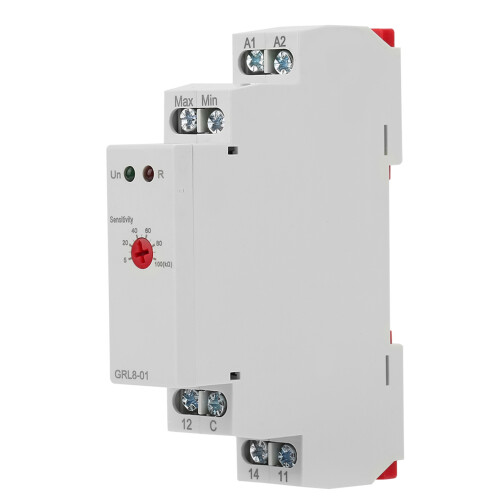 GRL8-01 Liquid Level Control Relay 10A 24V-240V AC/DC 1