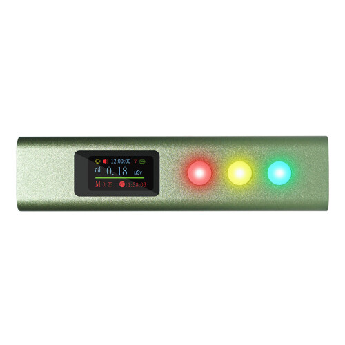 High Sensitivity Geiger Counter Sound Light Alarm