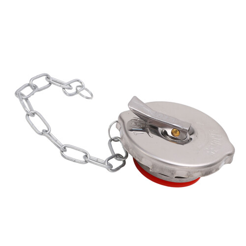 (Red Large) Dieseltankdeckel Aluminium rot groß 1