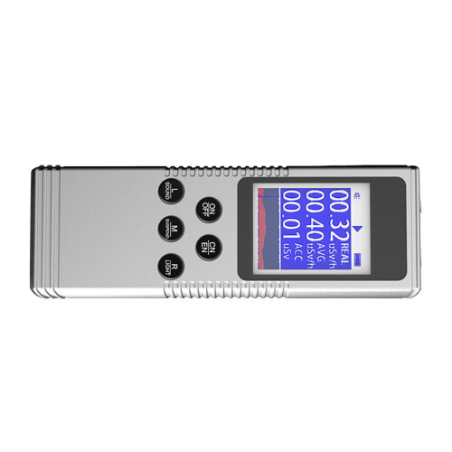 (Silver White) Digitaler Geigerzähler β γ X-Ray Strahlungsmessgerät 2