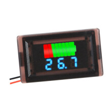 Battery Capacity Voltages Indicator 12V-84V Multi-Voltage Battery Monitor For Lithium And Electric Vehicles Blue