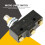 Black TM1307 Panel Mount Plunger Actuator Micro Limit Switch 2
