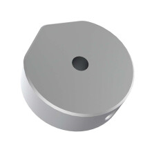 Rectangular Satellite Tripod Mount Adapter 1/4-20 Threaded Aluminum Alloy Replacement For Tripods RV Clamp Outdoor