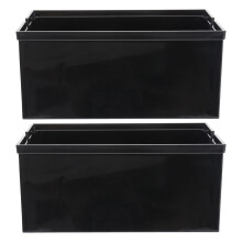 2St Außenfilter Oberbox Für Aquarium Fischbecken Tropfbox Kunststoff