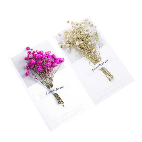6 Pezzi Fatto A Mano Con Fiore Essiccato 1