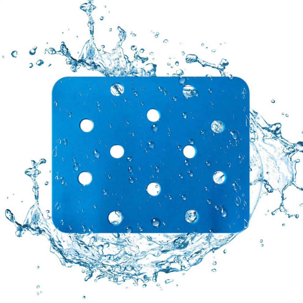 Shower Chair Pad Anti Slip Waterproof Bath Seat Cushion 37x30cm For Senior Elderly Disabled Personal Hygiene Home Care