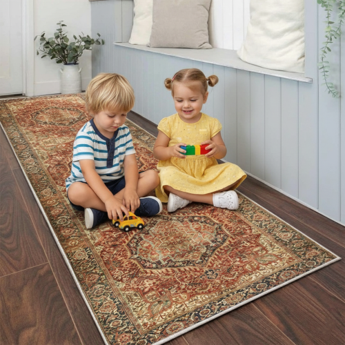 Imperial Rooms Traditional Runner Rug 80 x 300 cm Hallway Carpet 1