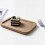 Dinner Teller Holz Tablett Dessertteller Japanischer 3