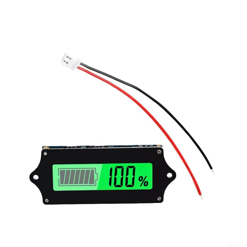 Real Time Voltage And Capacity Tester For 12V And 48V Lithium Batteries, Digital Lcd Battery Monitor 9393856528783