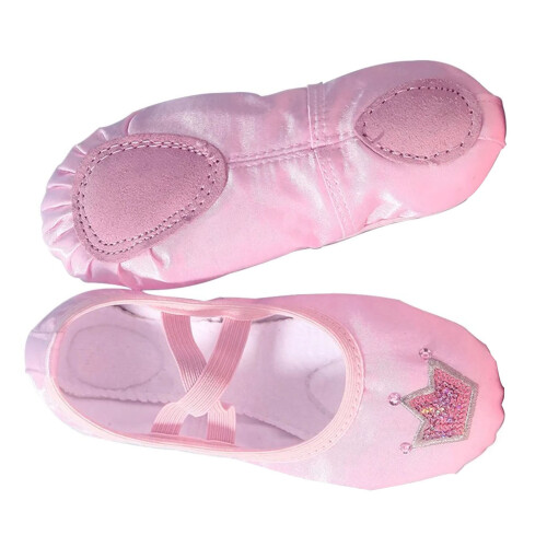 Kinder-Ballettschuhe mit Stickerei und 1