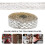 Selfklevende To Fabric Strass Steen Multi 1 Rol 8