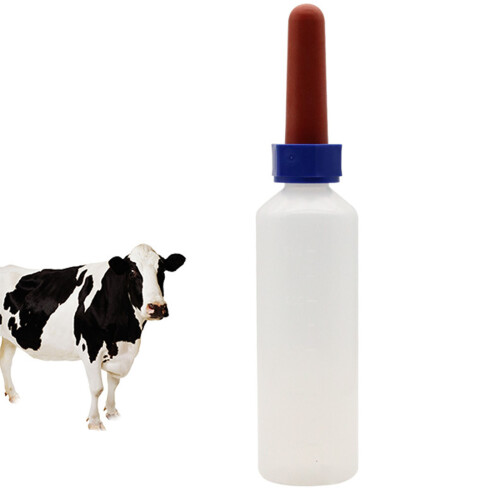 Efficient Goat Milk Feeding Bottle Comfortable-500ml for cattle 2