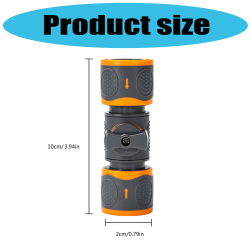 Leakproof Plastic Hose with Double Quick Connects Design Plastic 2