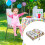 Square Boosters Dining Chair Washable Thick Increasing-Ball 6