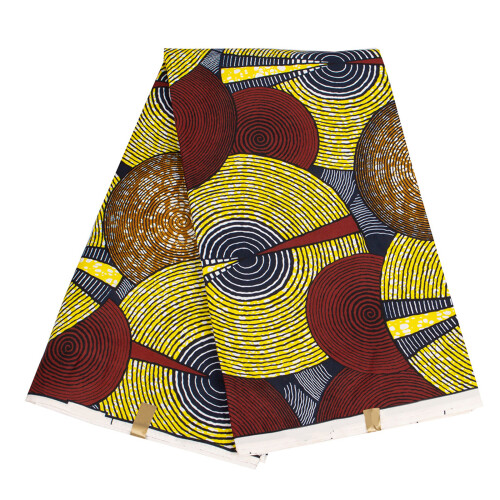 Geometric Print African Fabric 3Yard Double Side Waxed- FP6490