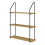(Wild Oak) Modern Industrial Wall Shelf 80cm 1