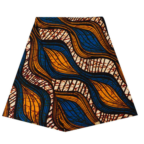 Geometric Print African Fabric 3Yard Double Side Waxed-FP6233