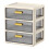 Spacious Multilevel Desktop Drawer for Organizing Office-L 3 1