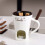Chocolate Melting Mug With Fork Chocolate Fondue Mug Set-White 6