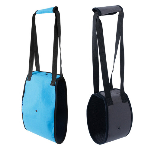 Dog Harness with Handle Set No Pull Adjustable Harness-M Blue 1