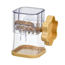 Convenient Nut Grinder Manual Walnuts and Chocolate-Yellow
