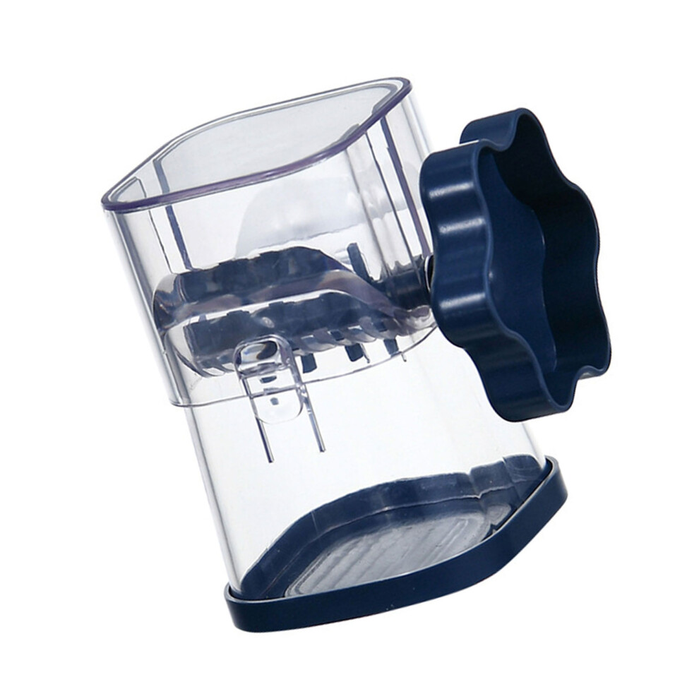 Detachable Manual Nut Grinder Convenient Chocolate-Navy Blue