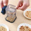 Detachable Manual Nut Grinder Convenient Chocolate-Navy blue 7