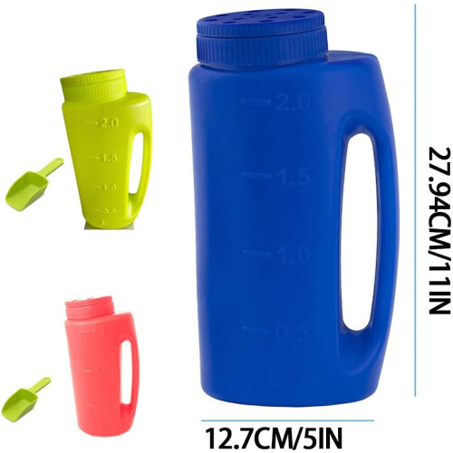 Handheld Spreader ABS Plastic Green Compact Lawn Care Tool For Effortless Application 2