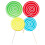 4 Pezzi Decorazione Finto 9