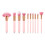 2 Pezzi Per Con In Legno E Setole In Nylon 2