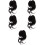 5 Pezzi Clip A Per Estensione Sintetici 9