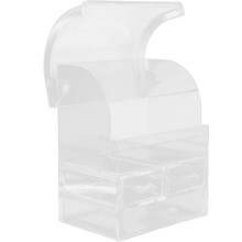 Desktop Transparent Cosmetic Storage Cabinet Jewelry Organizer