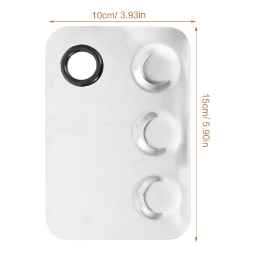 3 Set Palette E Spatole In Acciaio Per 2