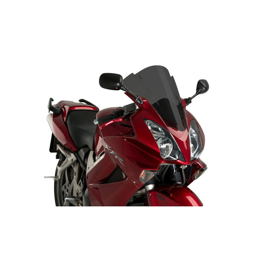 Puig Racing Screen Smoke For Honda Vfr 800 (02-14) Dark 1097000000702