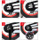 Bicycle Training Wheels One Pair Red For Cycling Training Stabilisers And Accessories 5