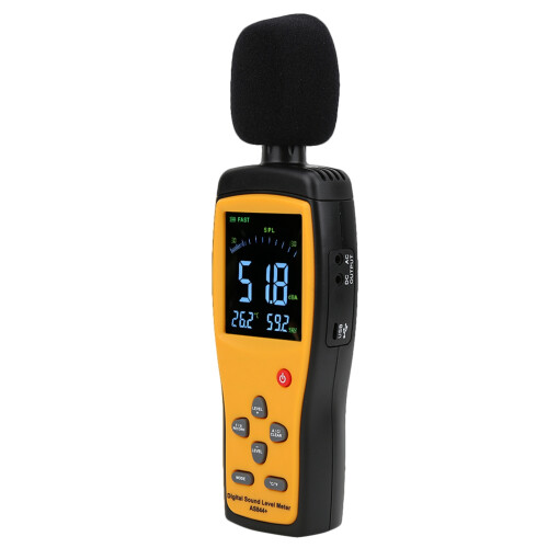 SMART SENSOR AS844+ Digitaler Schallpegelmesser 1