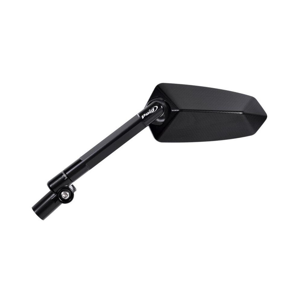 Puig F1.1 Rearview Mirror - Left Hand Side For Kawasaki Zx-6R 636 (13-16) Black
