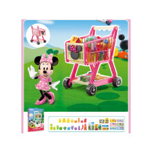 Disney Minnie Mouse Kids 35 Piece Shopping Cart