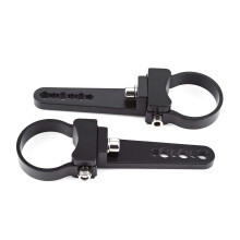 1.25 inch Car Work Light Mount Bracket, Bull Bar Clamp Kit For Most Cars Trucks SUVs ATVs Off Road Tube Clamp